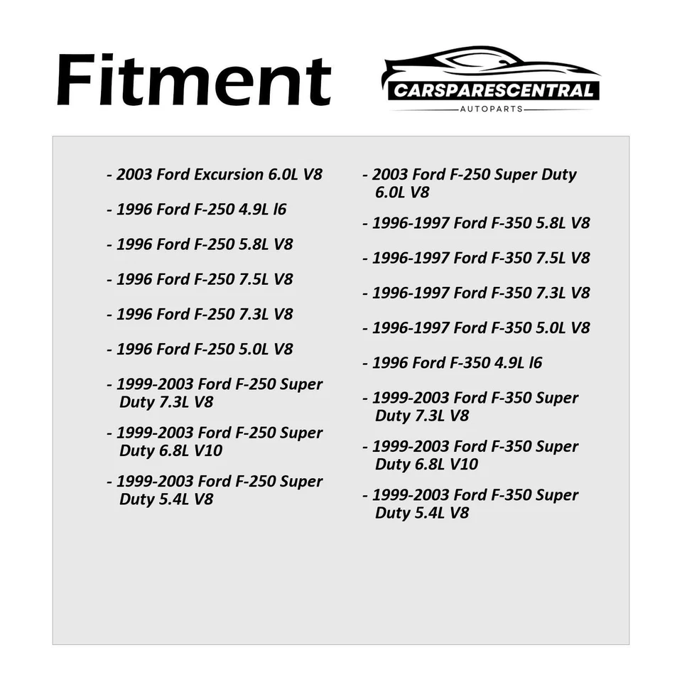 Bomba de agua del motor para Ford E-350 Super Duty 7,3 L 1999-2003 Foto 3 de 4