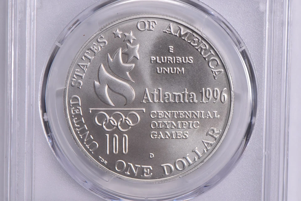 MS70 1996-D Olympics - High Jump Commemorative $1 PCGS Blue Label - Image 4 of 4