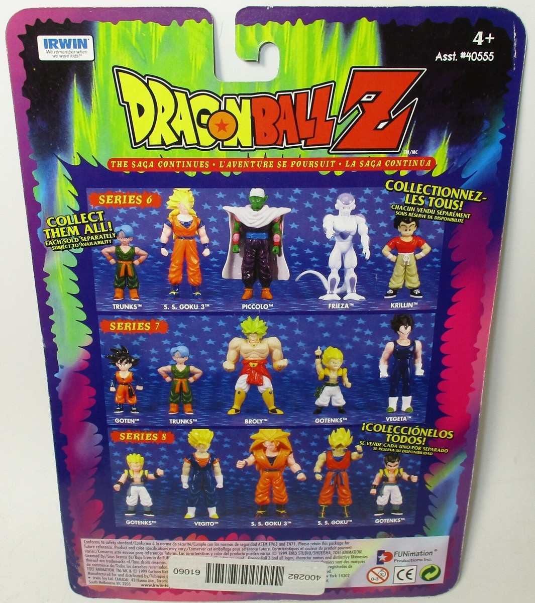 Dragon Ball Z The Saga Continues TRUNKS Series 6 Action Figure NEW
