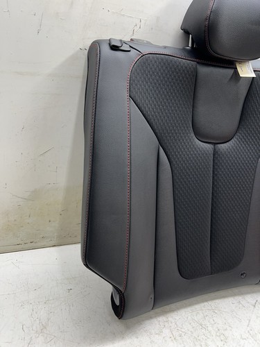 2019-2021 Hyundai Veloster OEM Right Rear Upper Seat Cushion Blk W/Red Stiching - Picture 2 of 14