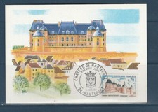 carte  1er jour  château de 24 Hautefort  1969