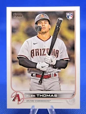 2022 TOPPS UPDATE US212 ALEK THOMAS SSP SUPER SHORT PRINT VARIATION D-BACKS RC