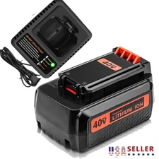 40V 3.0AhReplacement for Black and Decker 40Volt Lithium Battery/Charger LBX2040