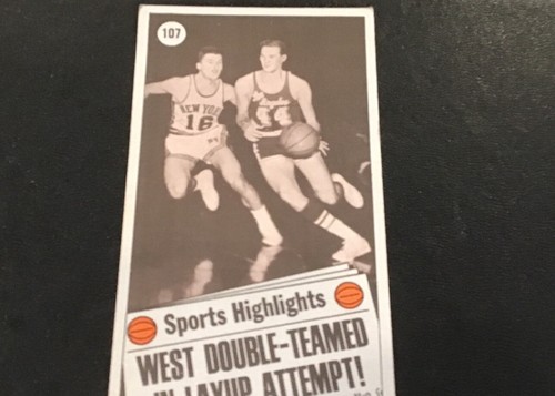 1970 Topps Jerry West #107 All Star. Lakers Hof Ex - Picture 3 of 3