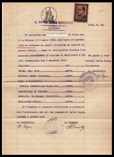 GF0404 Documenti: cert. Di votazione al Diploma Palermo 1945 - vittime politiche