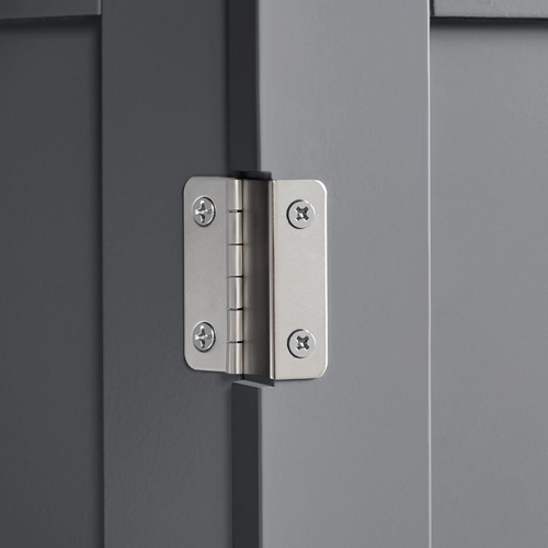 Armadietto da Bagno Autoportante Mobiletto da Terra in Legno con 4 Cassetti e Ri - Foto 9 di 9