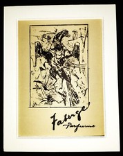 HENRY BOTKIN (1896-1983) Original SIGNED Limited Edition Lithograph FABERGE