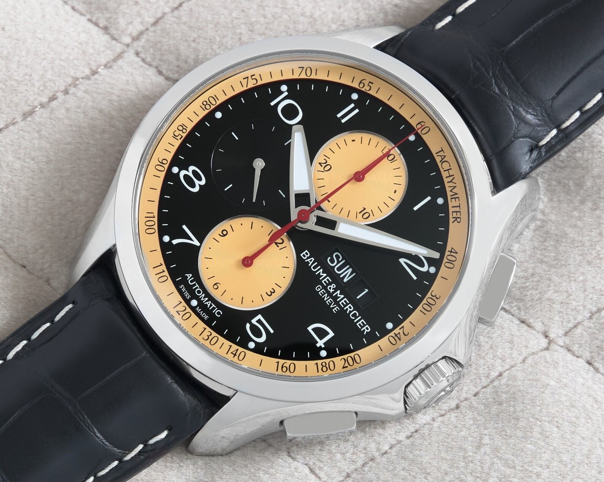 BAUME MERCIER Herrenuhr Automatik Chronograph M0A10371 Clifton - Main Image