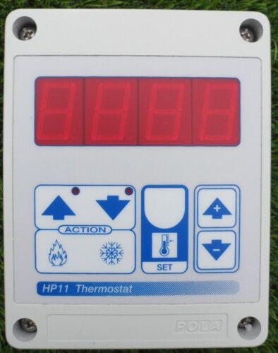 PRO-THERM HP11 DIGITAL THERMOSTAT WATER HEATING CONTROL FOR HEAT EXCHANGERS - Picture 1 of 11