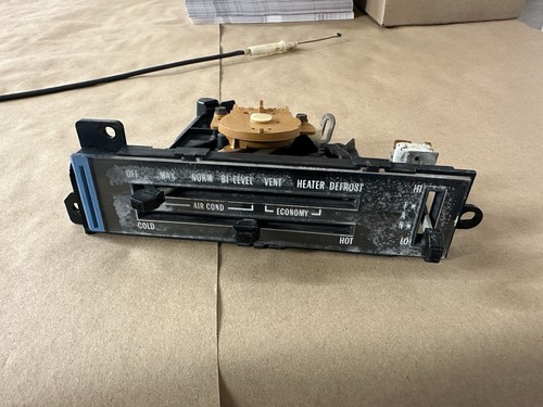 1976 - 1979 Pontiac Firebird Trans Am Formula Air Heat A/C Controls GM AC - Picture 2 of 11