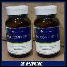 Gundry MD Bio Complete 3 Supplement 60 Capsules Optimal Gut Health, 2pack