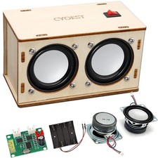 STEM Projects for Kids Adults Build Your Own 4.9'' 2.9'' 3.2'', Brown