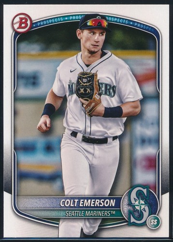 COLT EMERSON 2025 Bowman Prospects Baseball Paper #BP-17 MARINERS