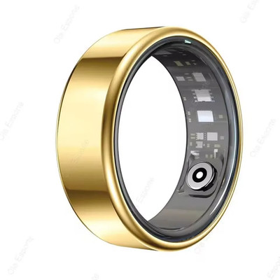 Smart Ring Health Tracker, IP65 Waterproof Monitor for Heart Rate & Fitness R09