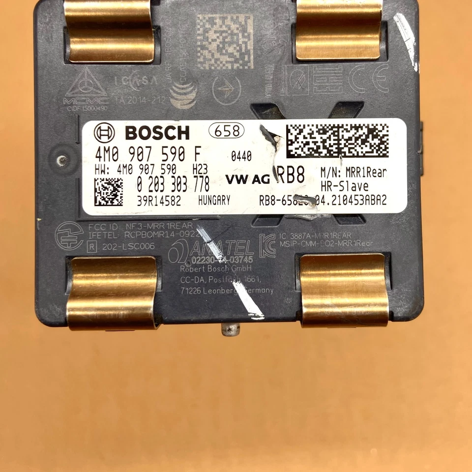 Unidad de radar punto ciego trasero izquierdo sensor de objeto OEM 20-24 AUDI A4 A5 4M0-907-590-F Foto 2 de 4