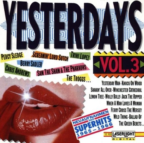 Various Artists - Yesterdays, Vol. 3 (1994) CD
