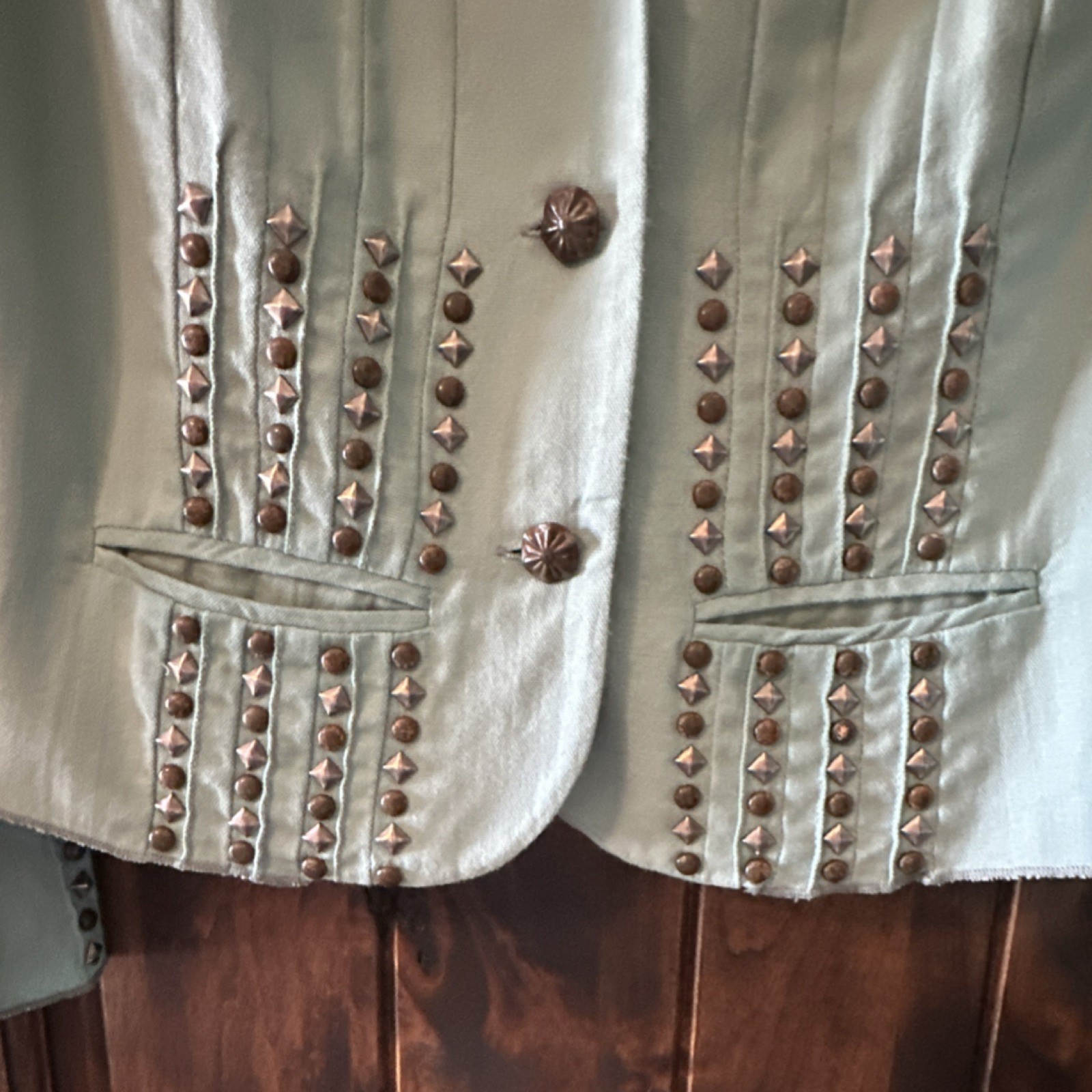 Double D EUC Western Studded Button Blazer Jacket… - image 7