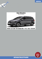 PDF Seat Alhambra (15-22) Reparaturanleitung Motor 2,0 L TDI 115/150/177/183PS