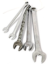 Vintage Challenger By Proto Usa Metric Combination Wrench Lot 5 Pc 9-17mm
