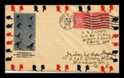 Dr Jim Stamps 2c Ski Jumper Olympic Winter Games Pair 1932 First Day Cover
