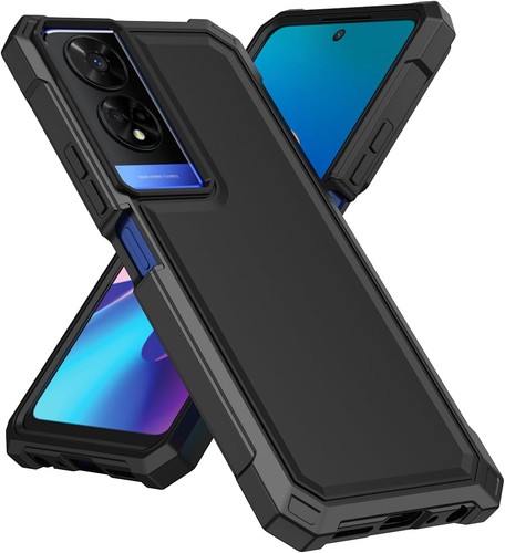 for TCL 50 XE 5G Phone Case 50 Nxtpaper Casewith Tempered Black  - Picture 7 of 7