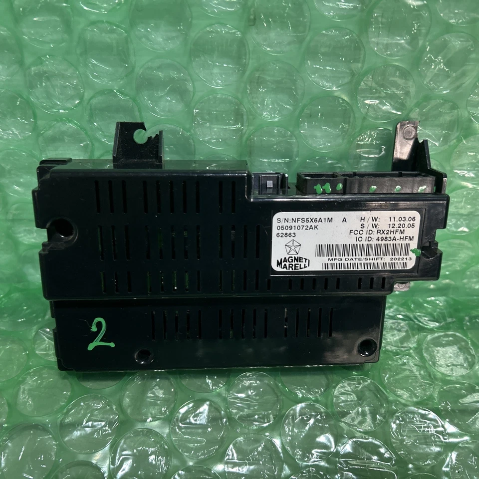 Módulo Bluetooth Uconnect telemático Dodge Charger Chrysler 300 05091072AG Foto 4 de 4