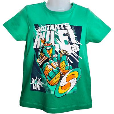 Nickelodeon Ninja Turtles Kinder Jungen  kurzarm T-shirt Gr. 104Sommershirt