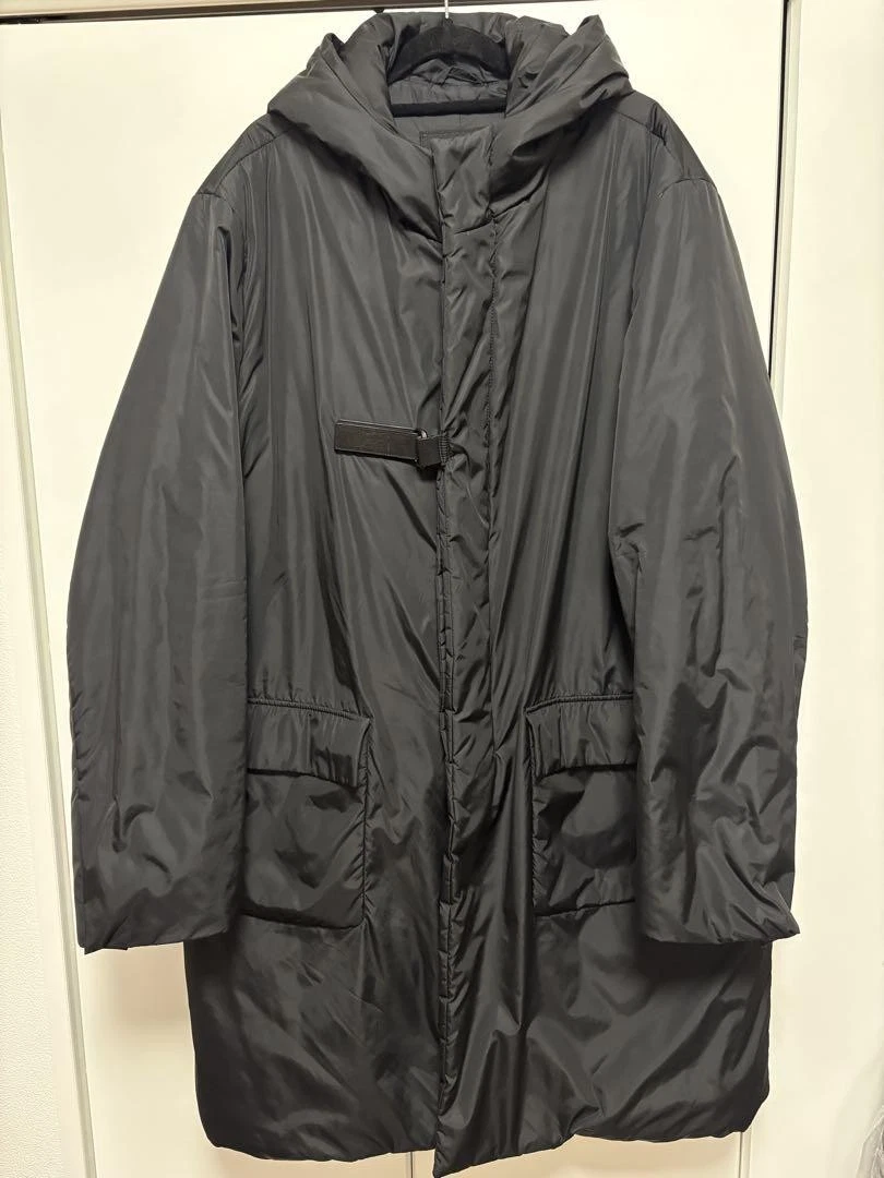 Cappotto Prada 1999Aw nylon con cappuccio imbottito