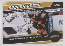 2011-12 Score Sudden Death Lubomir Visnovsky #12 hg6