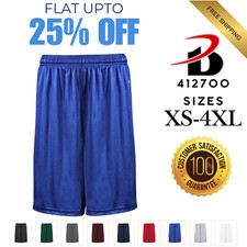 Badger 412700 Mens Loose-Fit Athletic B-Core Pocketed Comfortable 7-Inch Short