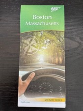 AAA Road Map-The Map of Boston, Massachusetts -Vicinity Series-2019