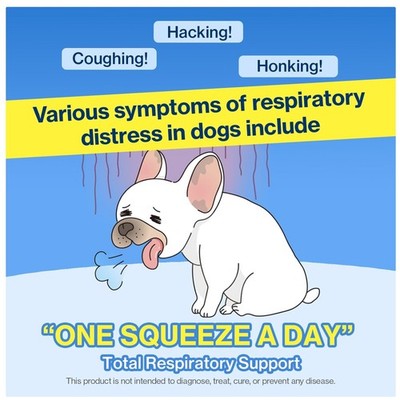 Dog Cough Relief Supplement - Bronchial & Respiratory Health