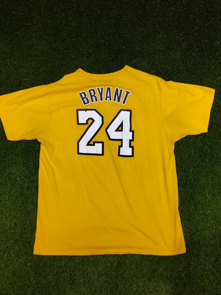 Camiseta deportiva vintage Adidas Los Angeles Lakers Kobe Bryant talla XL Foto 4 de 4