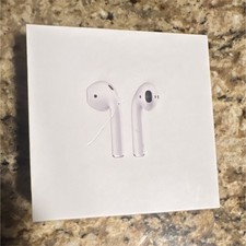 Apple AirPods Bluetooth Earbuds with Wireless Charging Case - White