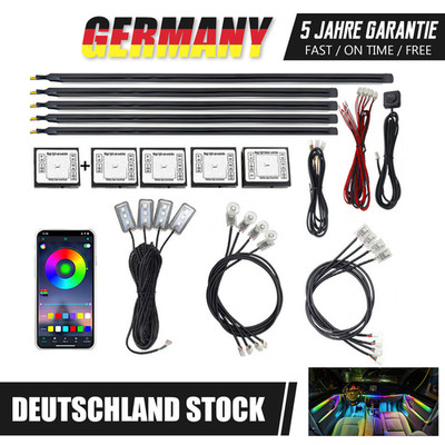 18in1 Auto LED Symphony Innenraumbeleuchtung Ambientebeleuchtung App Control