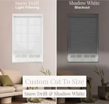Custom Cut Home Decorators Collection Light Filtering & Blackout Cellular Shades