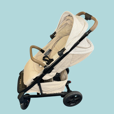 Nuna Tavo Next Stroller Macaron flat reclining one-hand open - close fold 2025