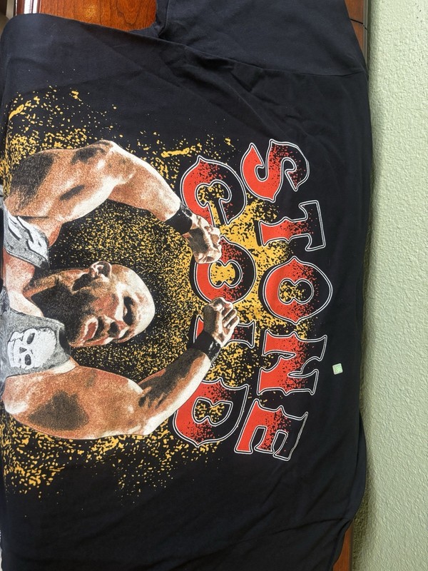 Stone Cold Steve Austin Texas Venum T Shirt Men's 2X WWE WWF