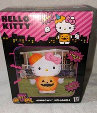 New Sanrio Hello Kitty Halloween 4.5 Ft Lights Up Airblown Inflatable