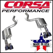 Corsa Sport 3" Axle-Back Exhaust System 2018-2023 Ford Mustang GT 5.0L Fastback