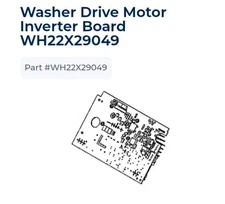Washer Drive Motor Inverter Board WH22X29049 New In Box Fast Shipping