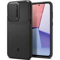 HandyhüLle FüR Galaxy S23 Fe Spigen Case Cover Etui Futeral HüLle Tasche Schwarz