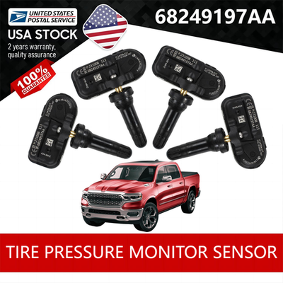 #ad 4Pcs OEM Specs 68249197AA Tire Pressure Sensor TPMS For Dodge Ram 1500 2500 3500 $32.99