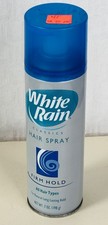 NEW OLD STOCK VTG Y2K WHITE RAIN CLASSICS FIRM HOLD HAIR SPRAY PROP BOTTLE 7 OZ