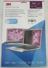 3M High Clarity Privacy Filter for 15.6" Widescreen Laptop HC156W9B 