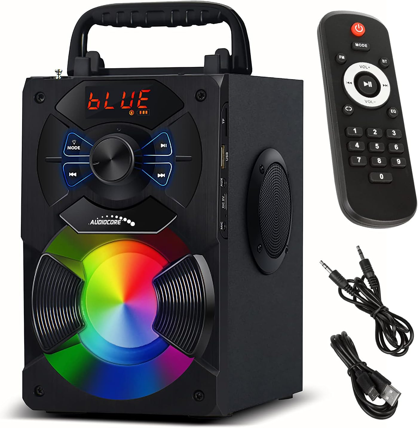 AC730 Altoparlante Bluetooth Portatile Speaker 11 Watt (5W + 3W X2) Schede TF SD