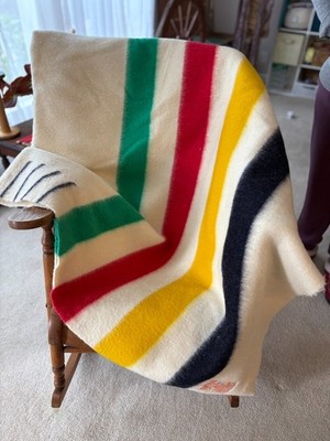 【貴重】 美品 HUDSON'S BAY ブランケット ヴィンテージ 60s Hudson's Bay Vintage Wool Blanket | eBay