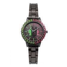 Wicked Elphaba and Glinda Analog Watch with Metal Band Black