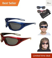 Sporty Shades 2 Pack- Baby, Toddler, and Kids' First Sunglasses