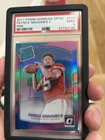 Panini Donruss Optic Pink Prizm Patrick Mahomes II #177 PSA 9